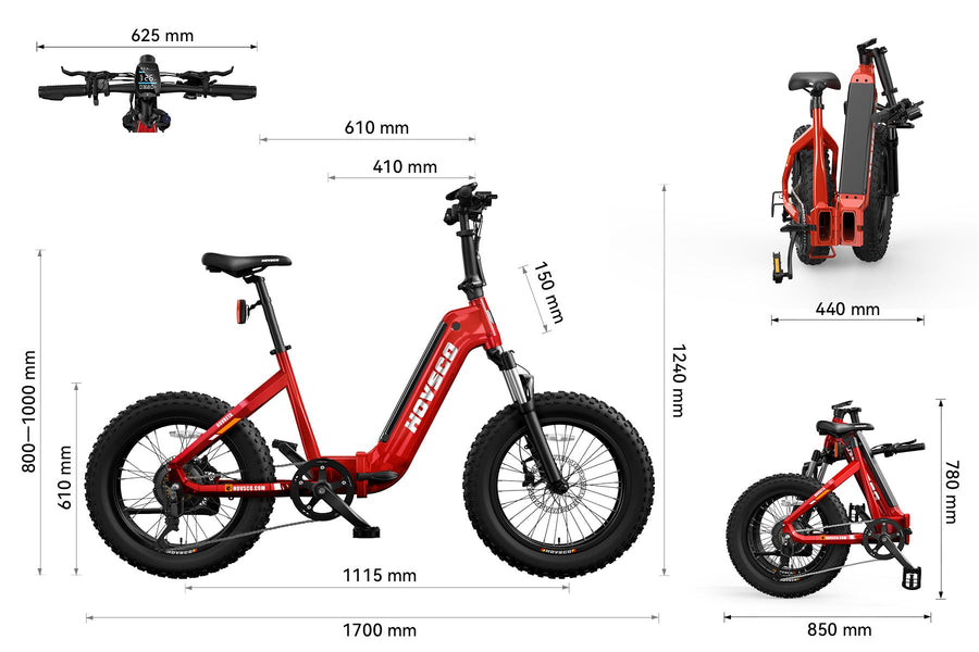 10 reason why not to buy the Hasco HovBeta 20" Foldable Fat Electric bike
