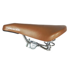 Load image into Gallery viewer, Tracer AF-7024-BRN Retro City Bikes Saddles with Coil Spring