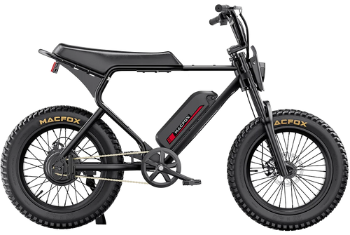 MacFox X2 Black 750w ebike electric