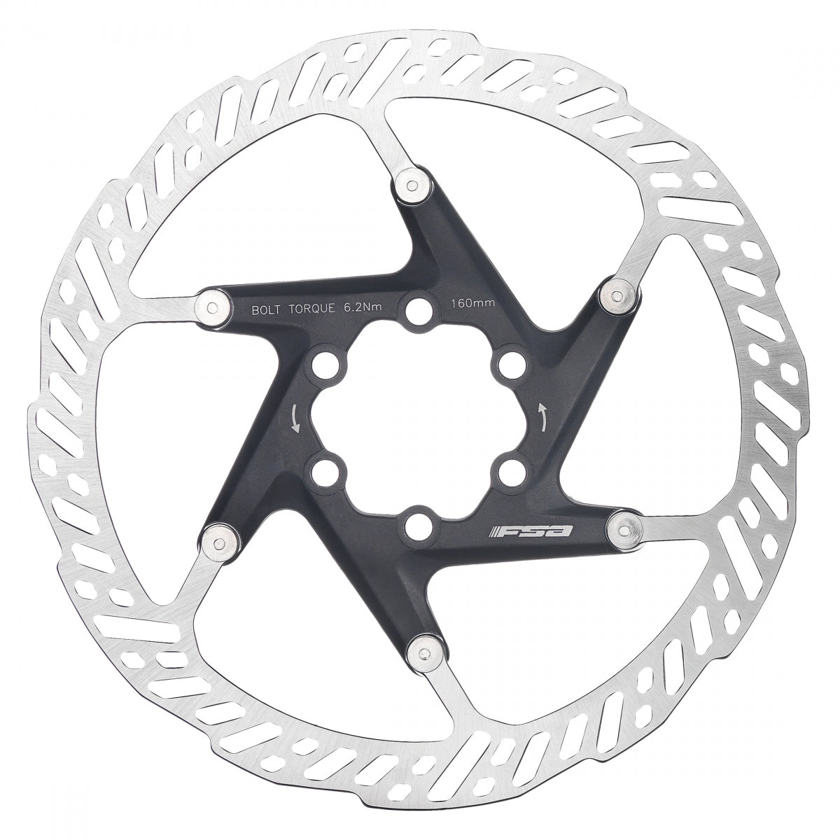 Full Speed Ahead Brake Part Fsa Disc Rotor 160 Kforce 2pc K-Force 2pc ...