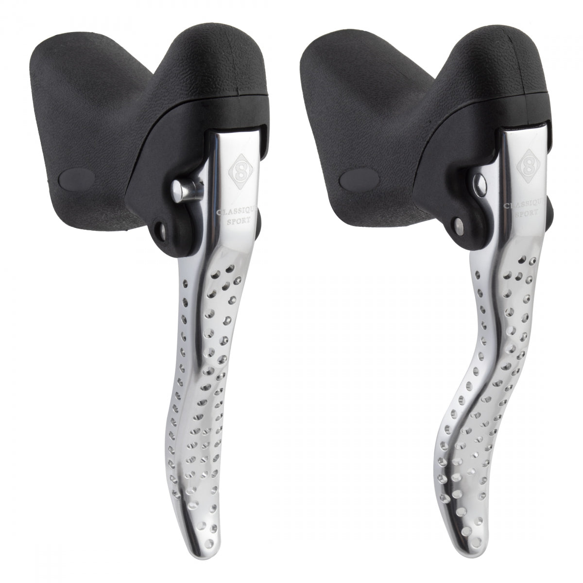 ORIGIN8 Brake Lever Origin 8 Road Clasiq Spt Silver/Bk/Black Classique ...