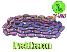 Load image into Gallery viewer, Oil Slick | Olive Single Speed Bike Chain 1/8"