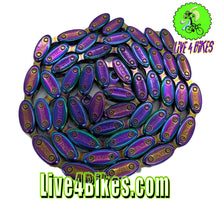 Load image into Gallery viewer, Oil Slick | Olive Single Speed Bike Chain 1/8"