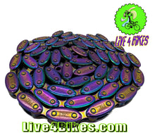 Load image into Gallery viewer, Oil Slick | Olive Single Speed Bike Chain 1/8"