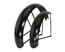 Load image into Gallery viewer, 20x4.0 Fat Bike Classic Standard Fender Set B-2 Black.