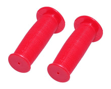 Load image into Gallery viewer, 12/16 Mushroom Grips 7/8 long 90mm Red.