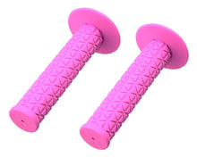 Load image into Gallery viewer, Triangle Grips 7/8 long 124mm Pink.