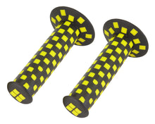 Load image into Gallery viewer, Checker Grips 7/8 long 124mm 800 Black Yellow.