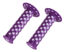 Load image into Gallery viewer, Star Grips 7/8 long 124mm 2006 Purple White Star.