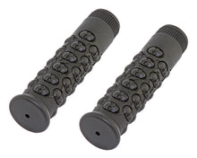 Load image into Gallery viewer, Skull Grips 7/8 long 116mm Kraton Rubber Black.