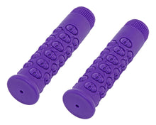 Load image into Gallery viewer, Skull Grips 7/8 long 116mm Kraton Rubber Purple.