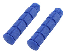 Load image into Gallery viewer, BLock Grips 7/8 long 120mm Blue.