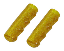 Load image into Gallery viewer, Lowrider Grips 7/8 long 95mm Sparkle/Gold.