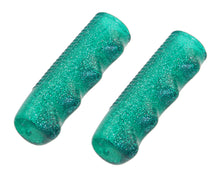 Load image into Gallery viewer, Lowrider Grips 7/8 long 95mm Sparkle/Green.