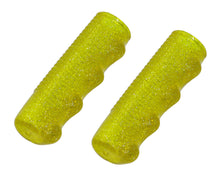 Load image into Gallery viewer, Lowrider Grips 7/8 long 95mm Sparkle/Yellow.