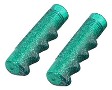 Load image into Gallery viewer, Lowrider Grips 7/8 long 115mm Sparkle/Green.