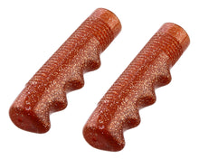 Load image into Gallery viewer, Lowrider Grips 7/8 long 115mm Sparkle/Brown.