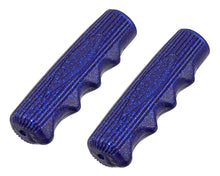 Load image into Gallery viewer, Grips 7/8 long 115mm Kraton Rubber 212 Sparkle/Blue.