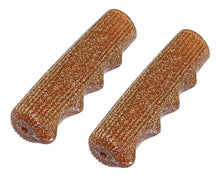 Load image into Gallery viewer, Grips 7/8 long 115mm Kraton Rubber 212 Sparkle/Brown..