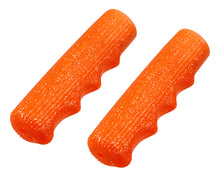 Load image into Gallery viewer, Grips 7/8 long 115mm Kraton Rubber 212 Sparkle/Orange.