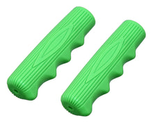 Load image into Gallery viewer, Grips 7/8 long 115mm Kraton Rubber 212 Green.