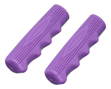 Load image into Gallery viewer, Grips 7/8 long 115mm Kraton Rubber 212 Purple.