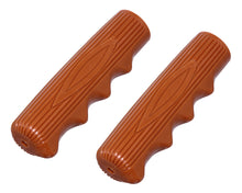 Load image into Gallery viewer, Grips 7/8 long 115mm Kraton Rubber 212 Brown.
