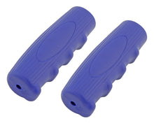 Load image into Gallery viewer, Grips 7/8 long 116mm Kraton Rubber 0214 Blue.