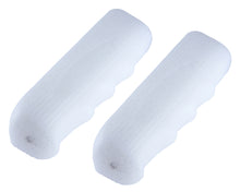 Load image into Gallery viewer, Custom Grips 7/8 long 116mm Kraton Rubber Sparkle/White.