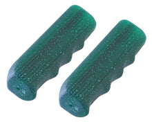 Load image into Gallery viewer, Custom Grips 7/8 long 116mm Kraton Rubber Sparkle/Green.