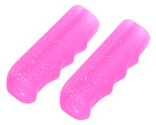 Load image into Gallery viewer, Custom Grips 7/8 long 116mm Kraton Rubber Sparkle/Pink.