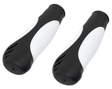 Load image into Gallery viewer, Grips 7/8 long 135mm Kraton Rubber 3723G Black/White.