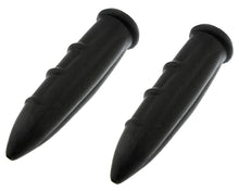Load image into Gallery viewer, Vintage Lowrider Bullet Grips 7/8 long 135mm VLP-35 Black.
