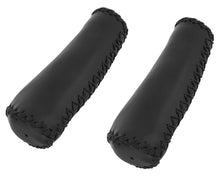Load image into Gallery viewer, Grips 7/8 long 135mm Artificial Leather 1164C Black.