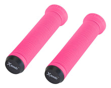 Load image into Gallery viewer, X-Tendo Grips 7/8 long 135mm W/Plug Pink.
