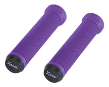 Load image into Gallery viewer, X-Tendo Grips 7/8 long 135mm W/Plug Purple.