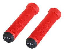 Load image into Gallery viewer, Alta X-Tendo Grips 7/8 long 135mm W/Plug Red.
