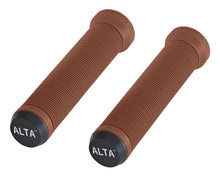 Load image into Gallery viewer, Alta X-Tendo Grips 7/8 long 135mm W/Plug Brown.