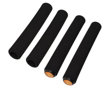 Load image into Gallery viewer, Road Foam Grips 7/8 long 219mm 4-Piece Set Black.