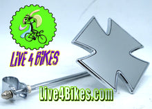 Load image into Gallery viewer, Iron Cross Mirror Chrome
