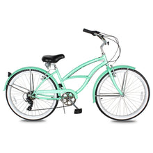 Load image into Gallery viewer, Micargi Pantera 26 Inch Women's Beach Cruiser Bike 1 Speed/ 7 Speed