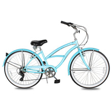 Load image into Gallery viewer, Micargi Pantera 26 Inch Women's Beach Cruiser Bike 1 Speed/ 7 Speed