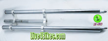 Load image into Gallery viewer, Triple Tree Chopper Fork 1 Inch Threaded 30 Long Chrome -Live4Bikes