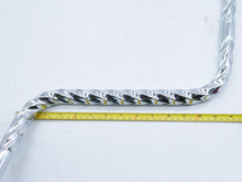 Load image into Gallery viewer, U Square Twisted Handlebar 13 25.4mm Chrome.