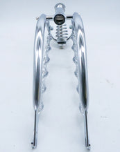 Load image into Gallery viewer, 20 Lowrider Bent Spring Fork 1 Inch W/Twisted Bars Chrome.