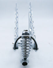 Load image into Gallery viewer, 20 Lowrider Bent Spring Fork 1 Inch W/Twisted Bars Chrome.