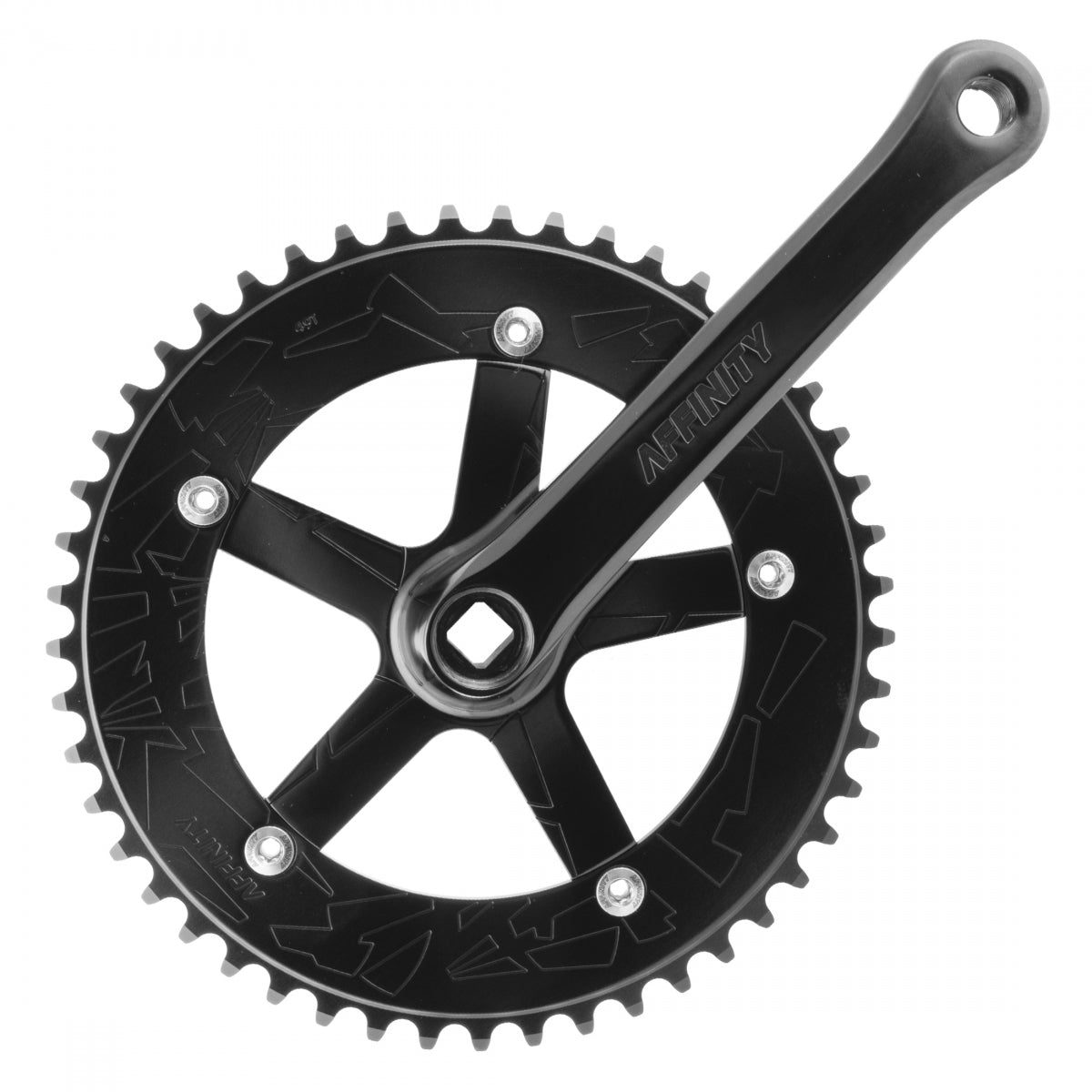Affinity Crankarm Set Affinity 170 144 Bolt Circle Diameter w/Bb Hard ...