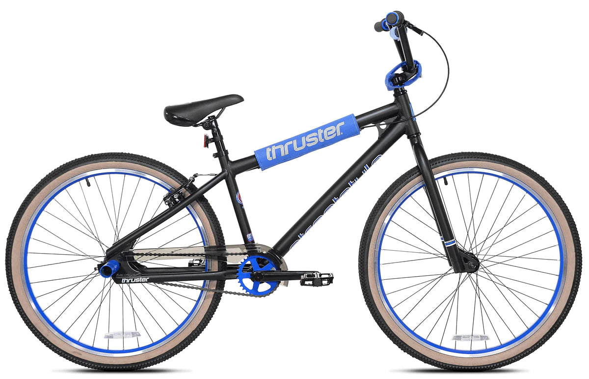 BMX Bike Black Blue 26in Aluminum Live4Bikes LIVE 4 BIKES