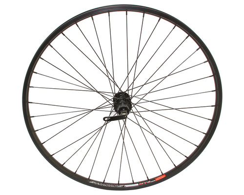 27.5 ALLOY REAR WHEEL CASSETTE 36 SPOKE 14GBLACK 3/8 Q.R/AXLE DOUBLE WALL BLACK Live4Bikes