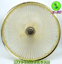 Load image into Gallery viewer, 20 Inch Steel Coaster Wheel 144 Spoke Gold
